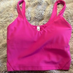 Lululemon Align Tank. Sonic Pink. Brand new. Never worn. Size 6.